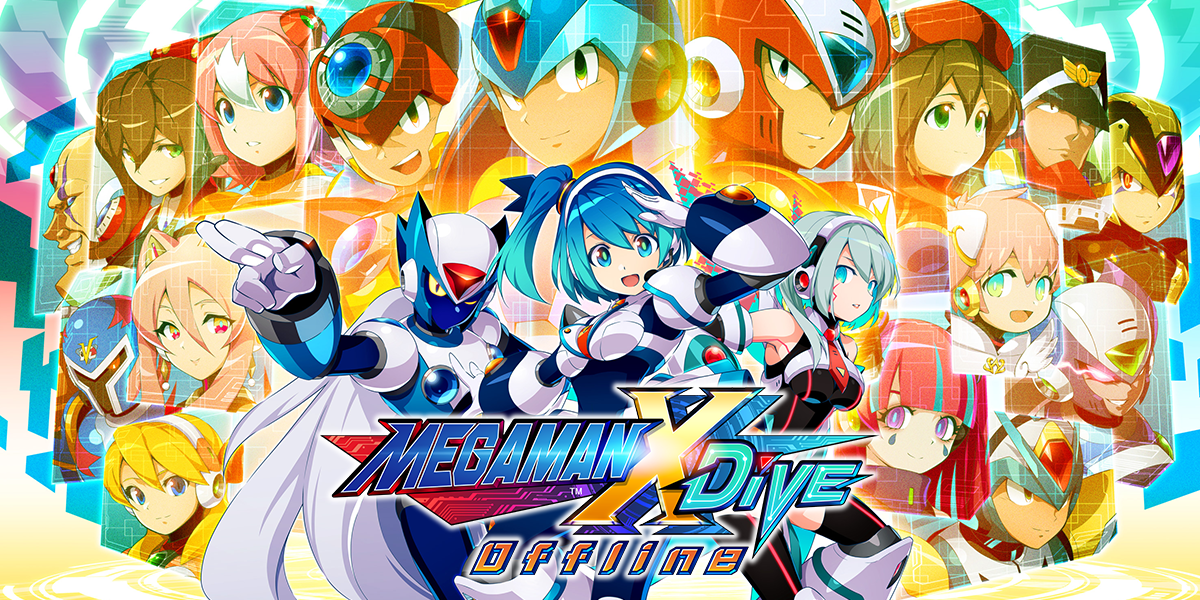 Erkundet den Cyberspace in MEGA MAN X DiVE Offline